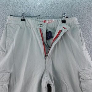 Salty Mens Cargo Pants Size 31‎ Beige Casual Outdoor Workwear Y2K Baggy Skater